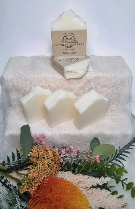 Tallow Soap - Pure - Unscented - Yo Keto