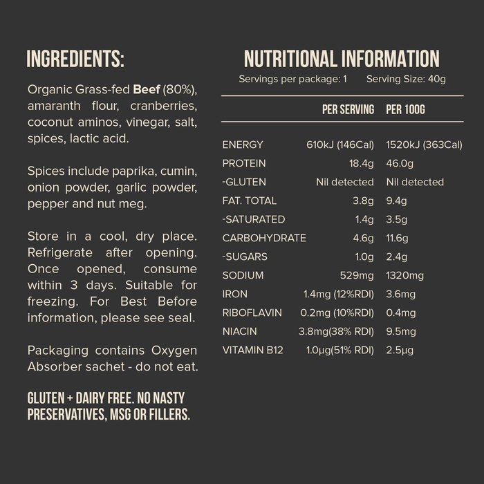 Beef Brisket Bar - Traditional - Box of 12