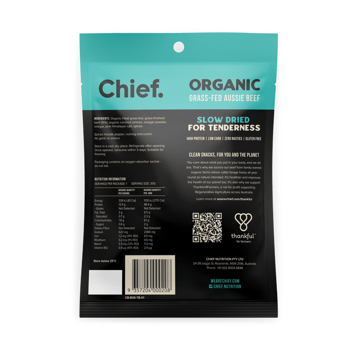 Traditional Beef Biltong - 30g