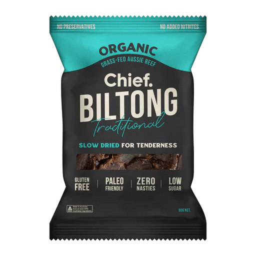 Traditional Beef Biltong - 90g - Carnivore store