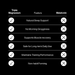 Comparison chart showing Triple Magnesium Tablets - 120 Tablets features versus melatonin benefits, highlighting natural sleep and recovery support.