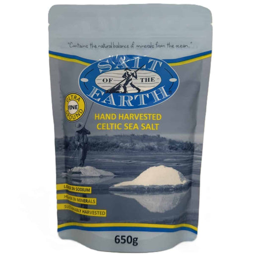 Ultra Fine Ground Celtic Sea Salt - 650g - Carnivore Store