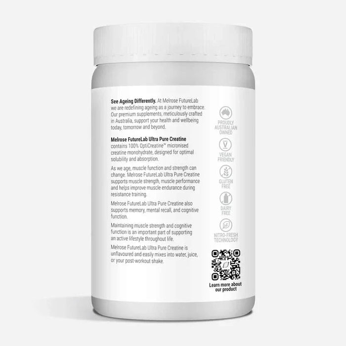 Ultra Pure Creatine - 300g - Melrose