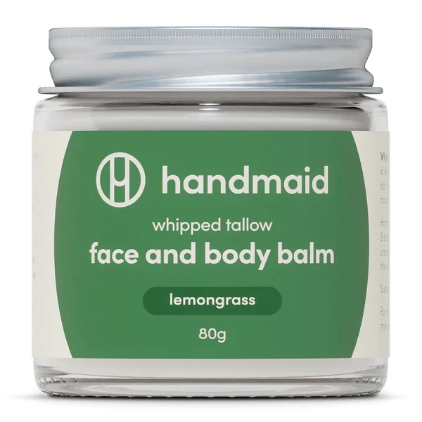 Whipped Tallow - Face And Body Balm - Lemongrass - 80g - Handmaid