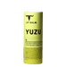 Yuzu Lip Balm - 7g by Bare Bones Beauty in yellow tube with black text and logo showcasing natural nourishing lip care