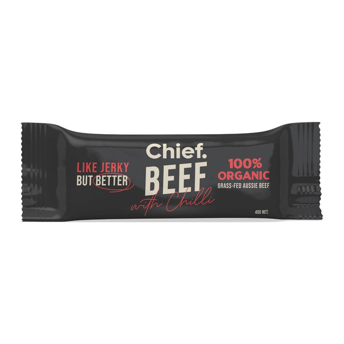 Beef & Chilli Bar - Box of 12 - Carnivore Store