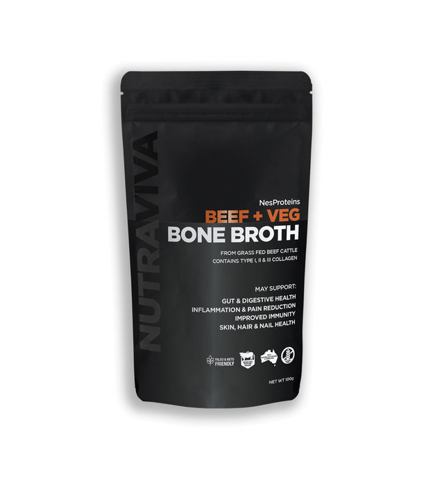 Beef + Veg Bone Broth - Yo Keto