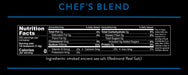 Chef's Blend Smoked Redmond Real Salt - 396g - Carnivore Store