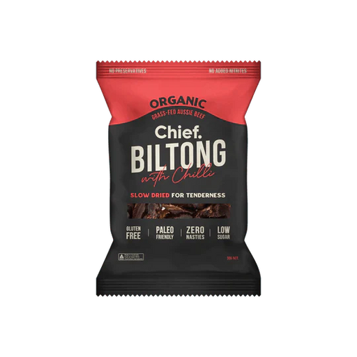 Chilli Beef Biltong - Yo Keto