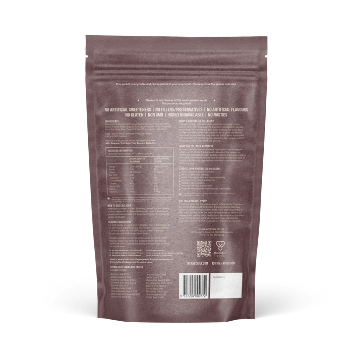 Grass-fed Collagen Protein Powder - Dark Chocolate - 450g - Carnivore Store