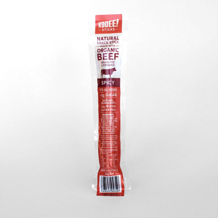 Organic Beef Stick - Spicy - Box of 20 - Carnivore Store