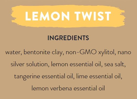 Redmond Earthpaste with Silver - Lemon Twist - Carnivore Store